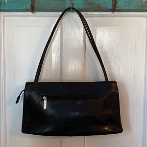Black leather Hobo purse